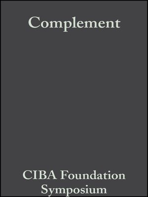 cover image of Complement